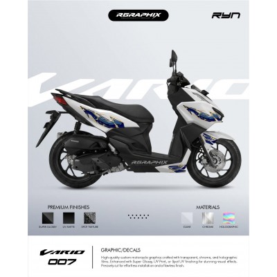 Striping Transparan Premium Honda Vario 160
